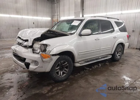 2006 Toyota Sequoia Limited V8 z USA, uszkodzony, nr VIN 5TDBT48A16S258375